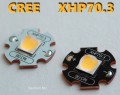 Cree XHP70.3  6V 4000K 90CRI star 21мм Медь