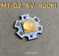 Светодиод MT-G2 3000K 6V 92CRI Медь